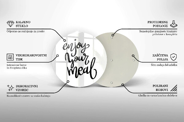 Protection plaque induction Enjoy your meal