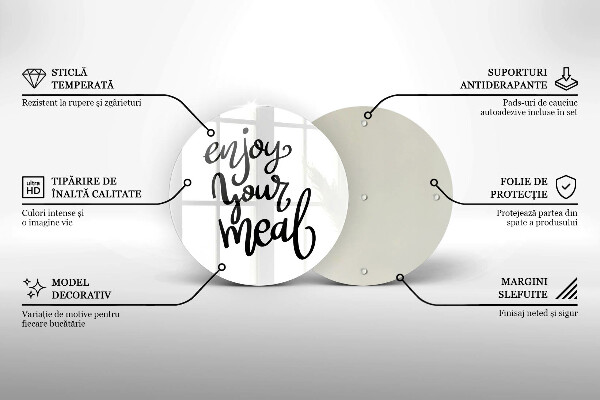 Protection plaque induction Enjoy your meal