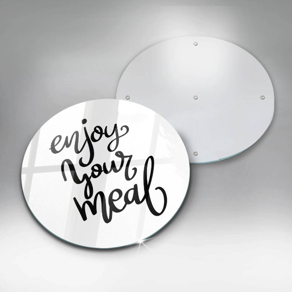 Protection plaque induction Enjoy your meal