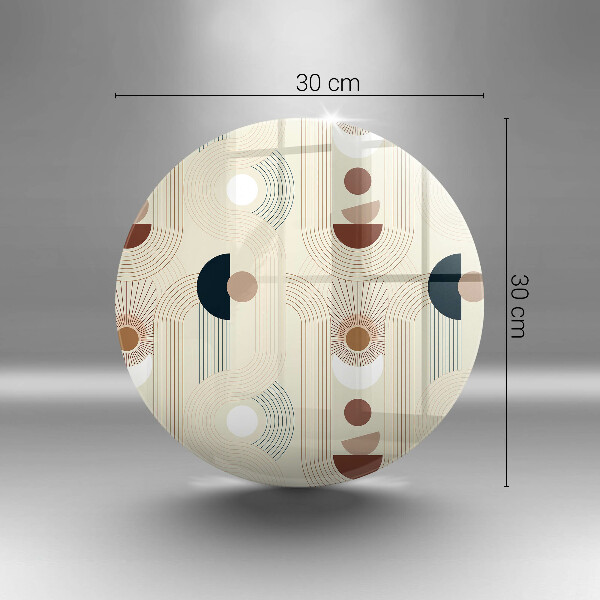 Protection plaque induction Formes géométriques bohèmes