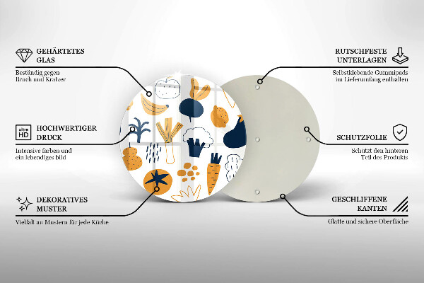 Protection plaque induction Illustration de la nourriture