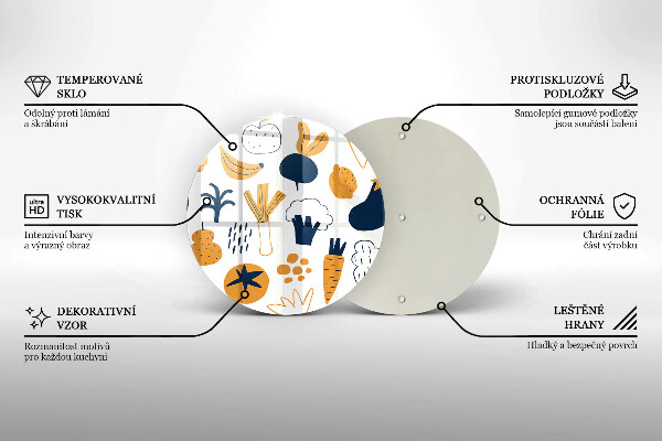 Protection plaque induction Illustration de la nourriture
