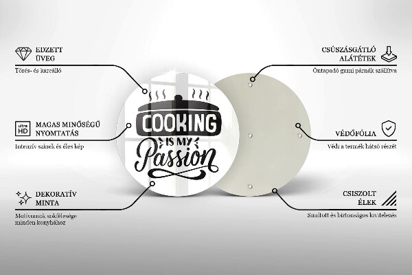 Protection plaque induction La cuisine est ma passion