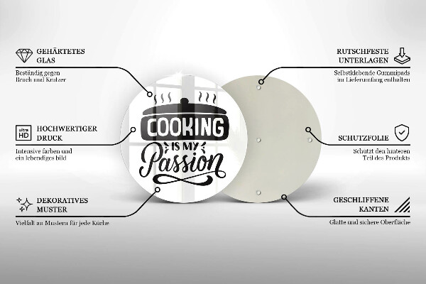 Protection plaque induction La cuisine est ma passion