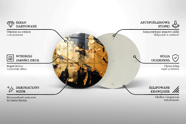 Protection plaque induction Texture de peinture élégante