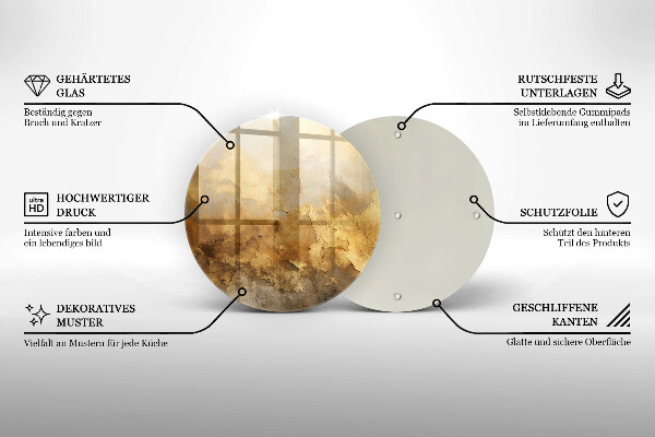 Protection plaque induction Texture riche