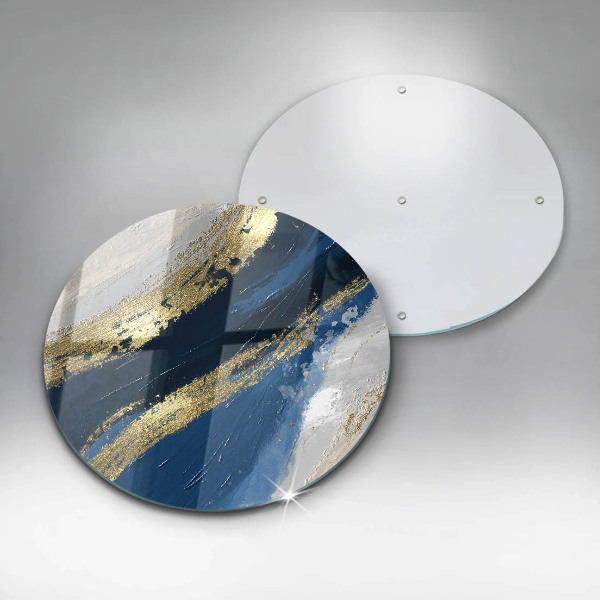 Protection plaque induction Texture avec de l'or