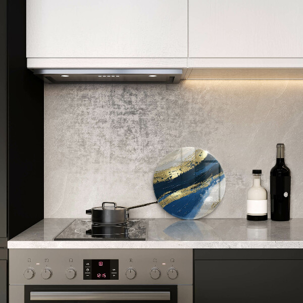 Protection plaque induction Texture avec de l'or