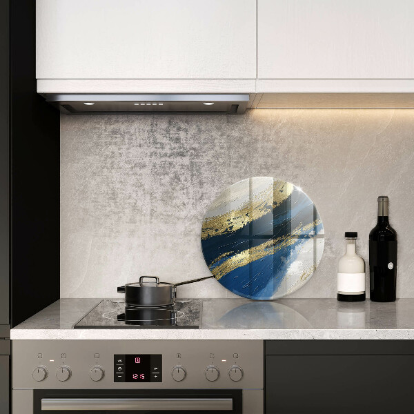 Protection plaque induction Texture avec de l'or