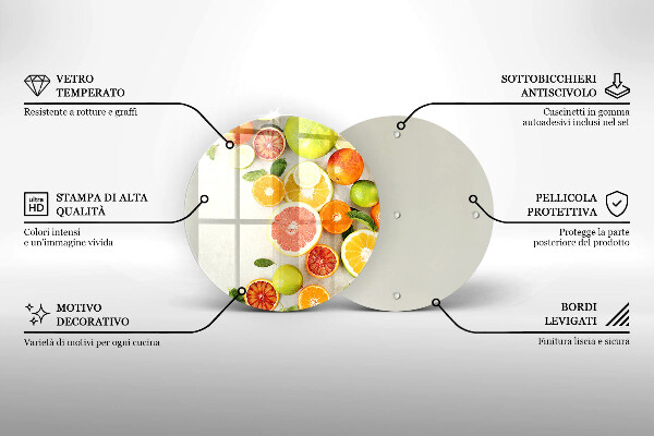 Protection plaque induction Les agrumes