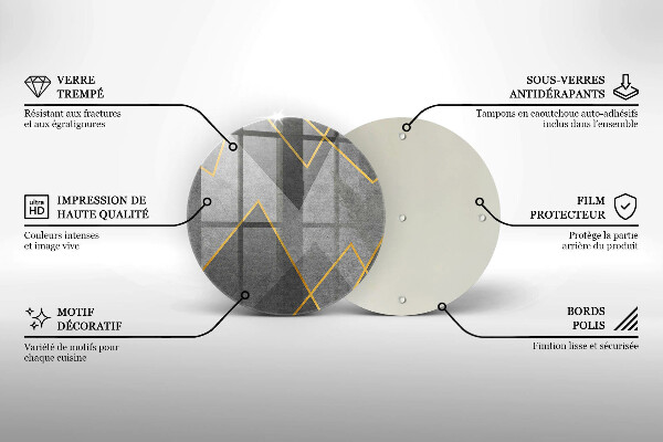 Protection plaque induction Formes pointues