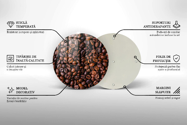 Protection plaque induction Grains de café