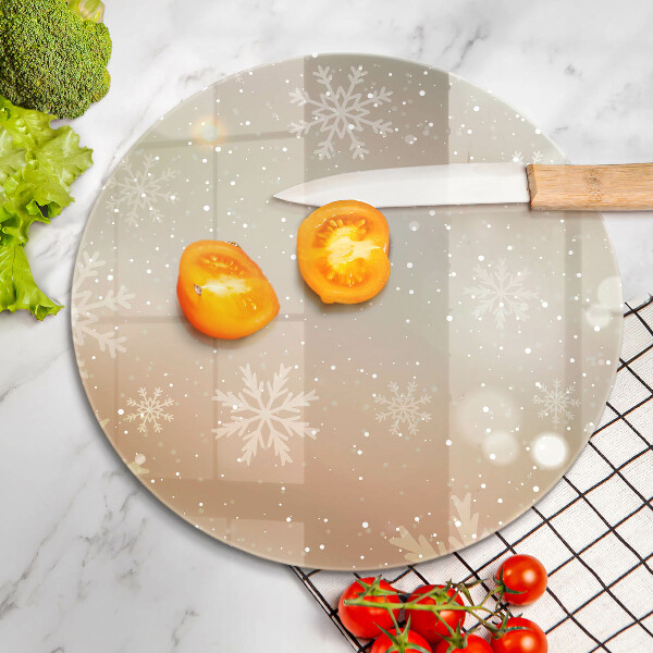 Protection plaque induction Flocons de neige