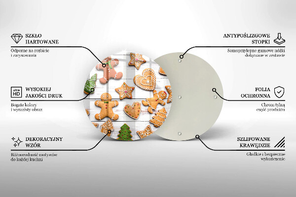 Protection plaque induction Pain d'épice de Noël