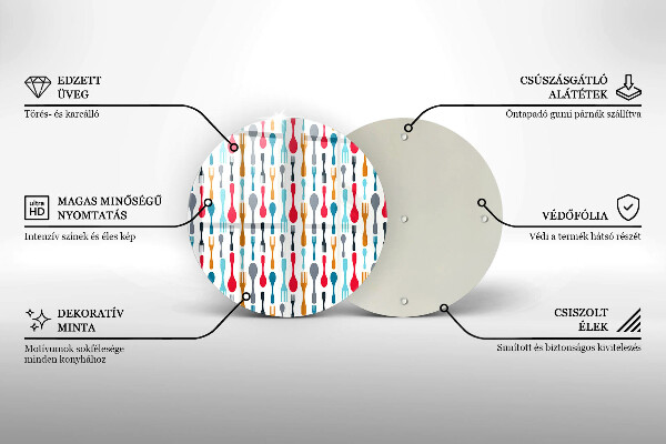 Protection plaque induction Illustration de cuillère