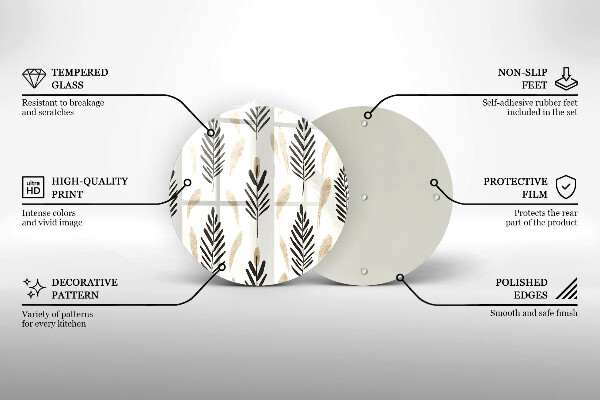 Protection plaque induction Plantes bohèmes