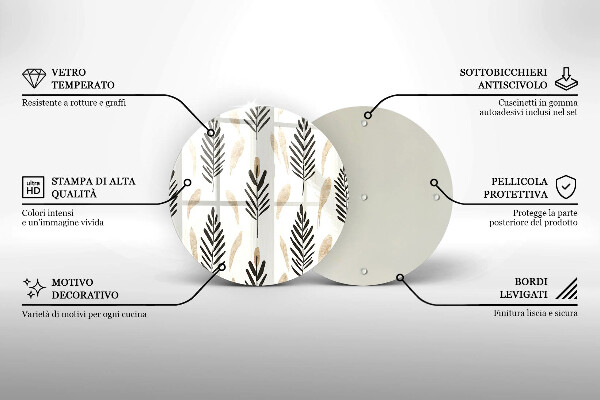 Protection plaque induction Plantes bohèmes