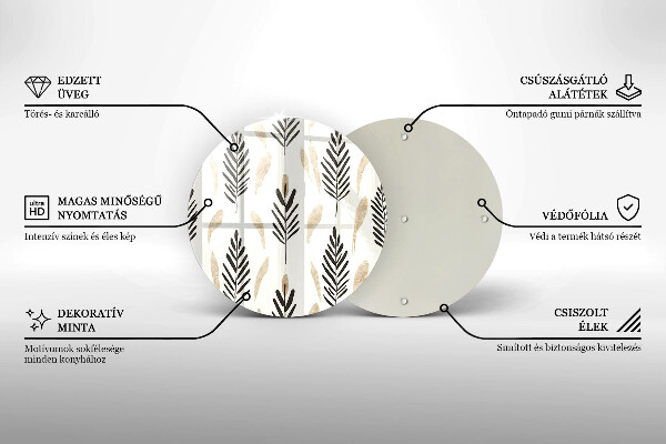 Protection plaque induction Plantes bohèmes