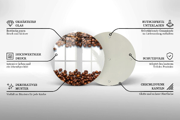 Protection plaque induction Grains de café