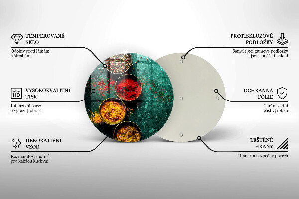 Protection plaque induction Épices orientales