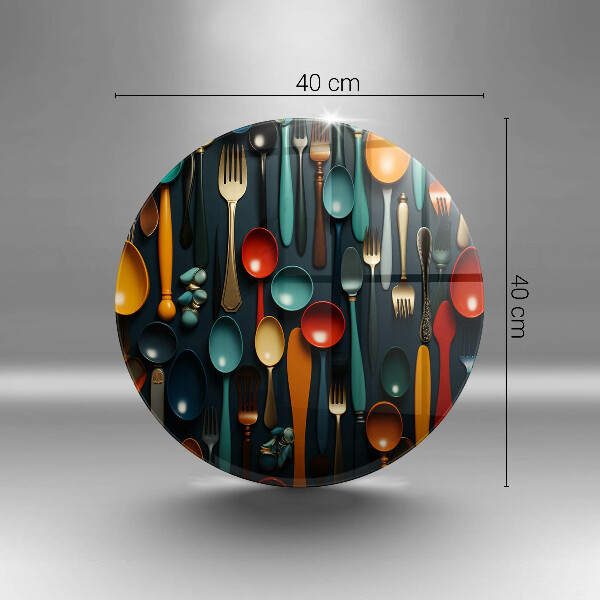 Protection plaque induction Cuillères et fourchettes colorées