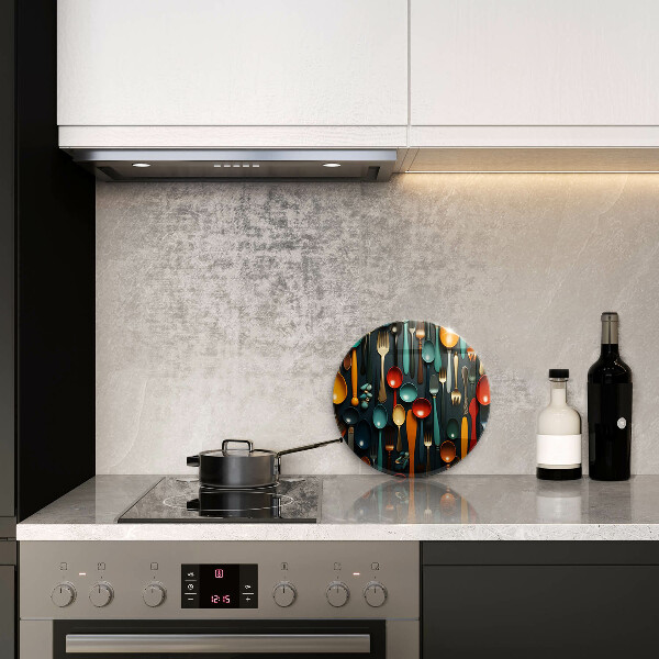 Protection plaque induction Cuillères et fourchettes colorées