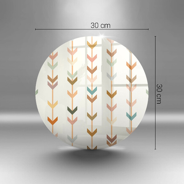 Planche à découper en verre Éléments géométriques