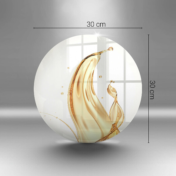 Planche à découper en verre huile d'olive