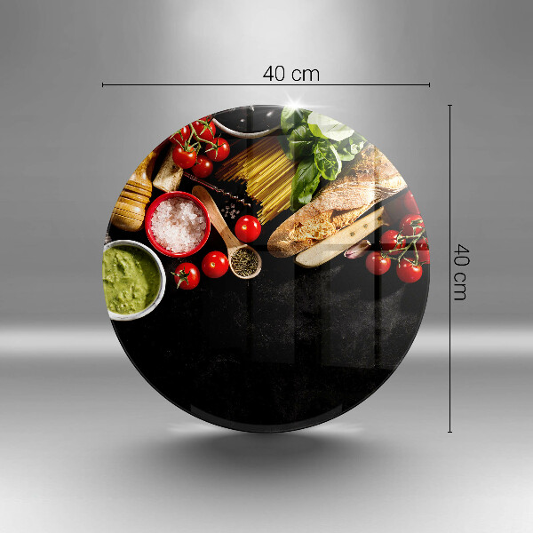 Protection plaque induction Ingrédients et épices italiens