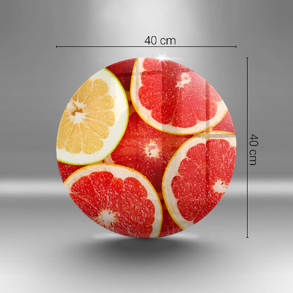 Protection plaque induction Tranches de pamplemousse