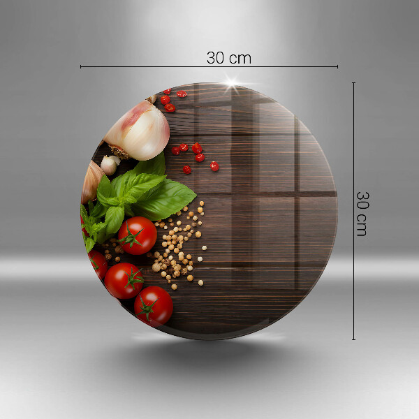 Protection plaque induction Des légumes sur la table