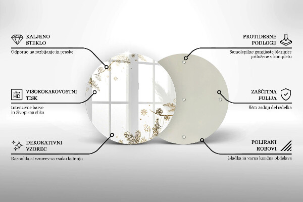 Protection plaque induction Décorations d'hiver