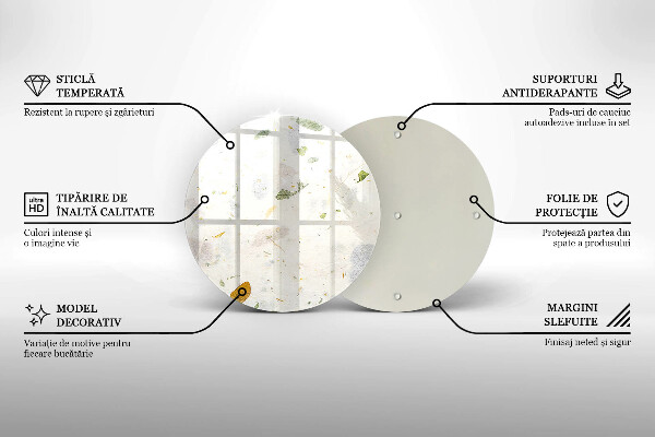 Protection plaque induction Feuilles tombantes