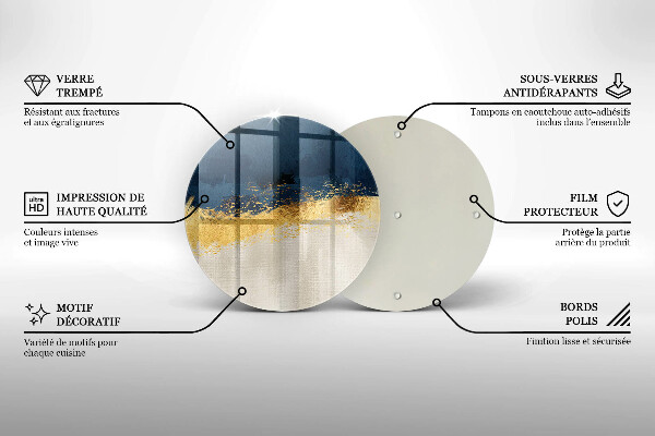 Protection plaque induction Abstraction de l'or