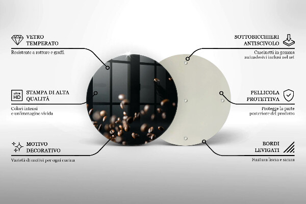 Protection plaque induction Chute des grains de café