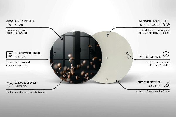 Protection plaque induction Chute des grains de café