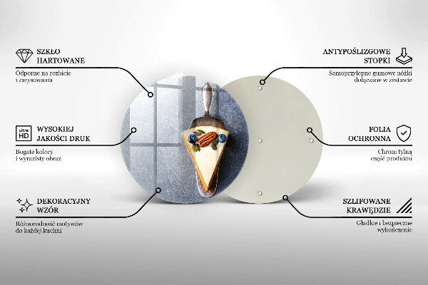 Protection plaque induction Part de gâteau