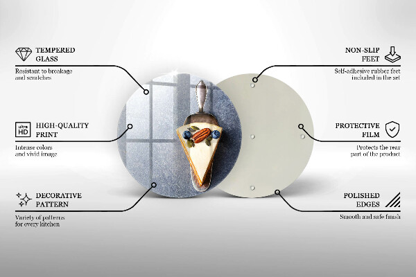 Protection plaque induction Part de gâteau