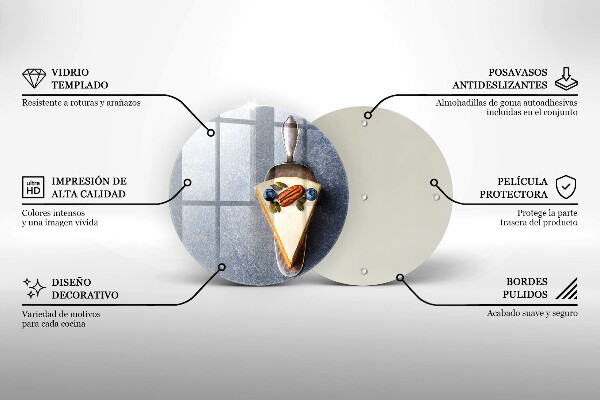 Protection plaque induction Part de gâteau