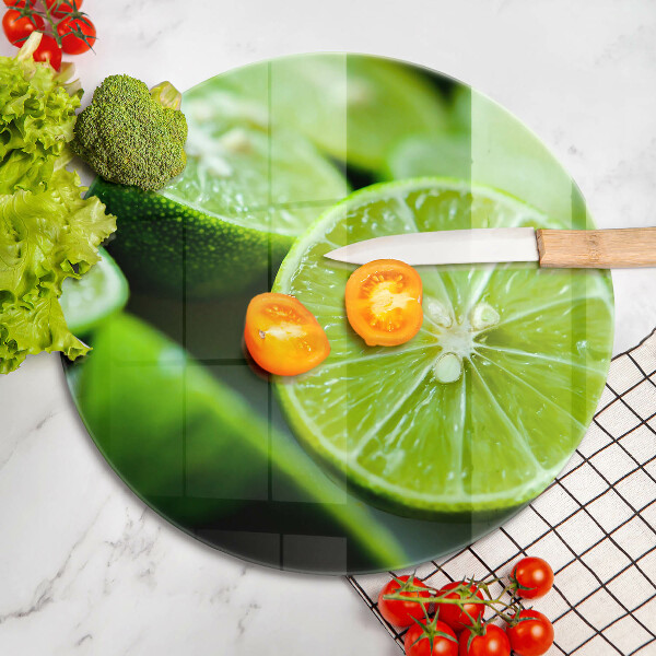 Protection plaque induction Agrumes citron vert