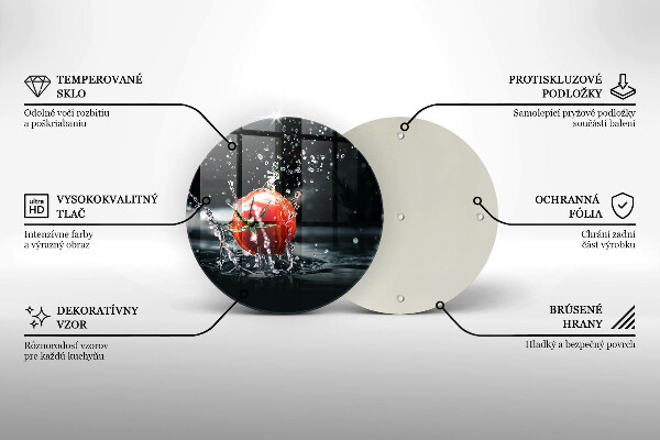 Protection plaque induction Tomate dans l'eau