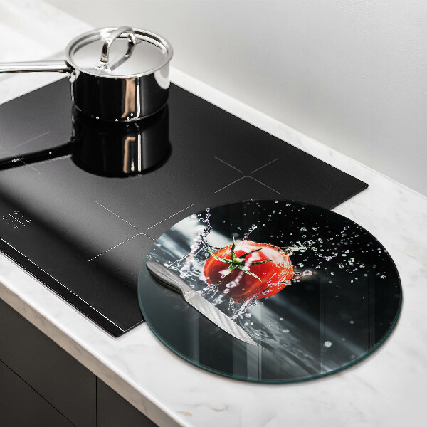 Protection plaque induction Tomate dans l'eau