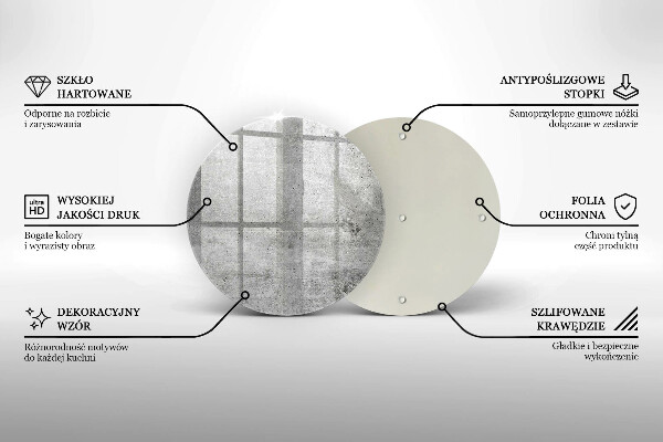 Protection plaque induction Texture béton