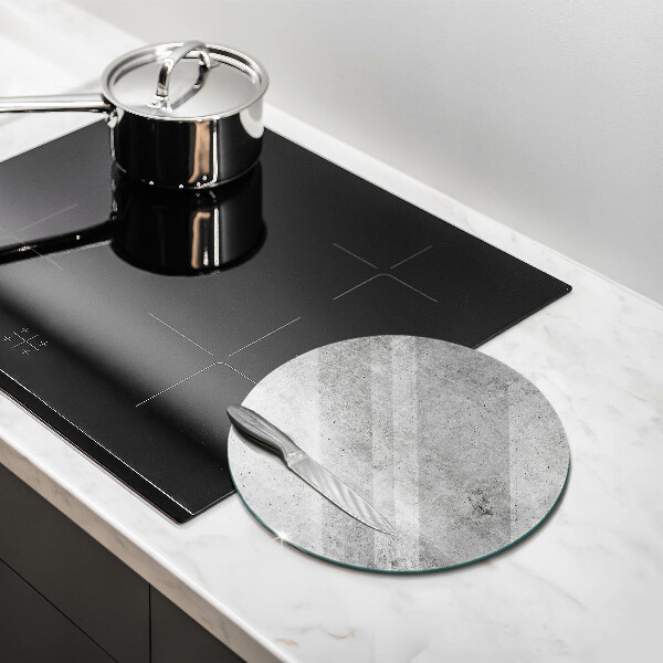 Protection plaque induction Texture béton