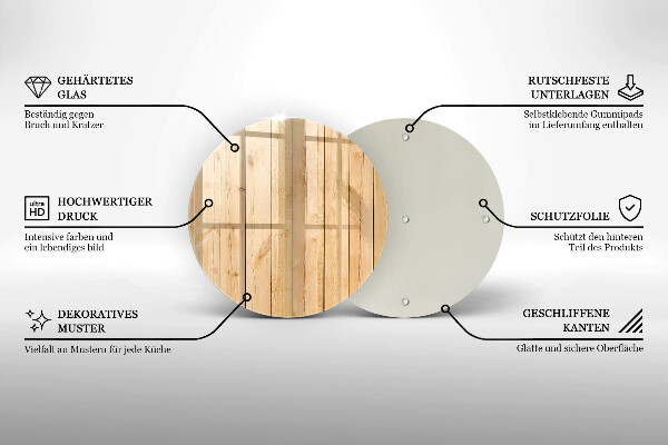 Protection plaque induction Planches de bois délicates