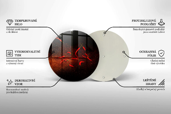 Protection plaque induction Piments forts