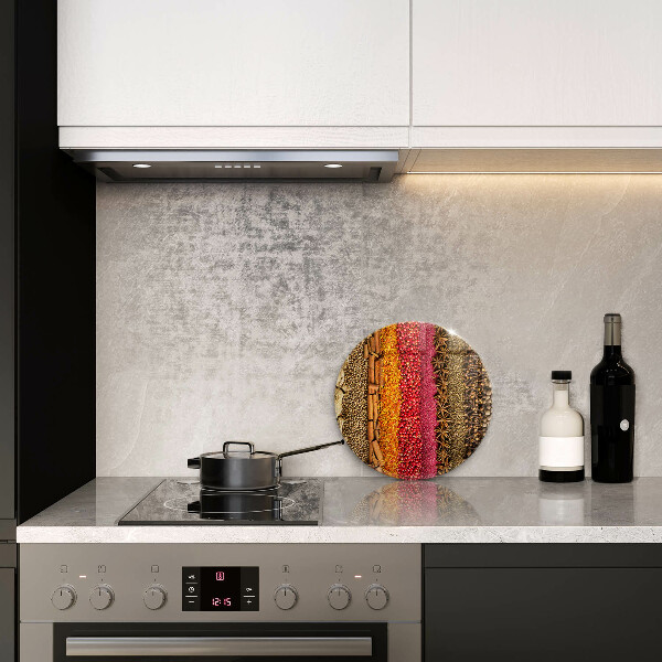 Protection plaque induction Épices colorées