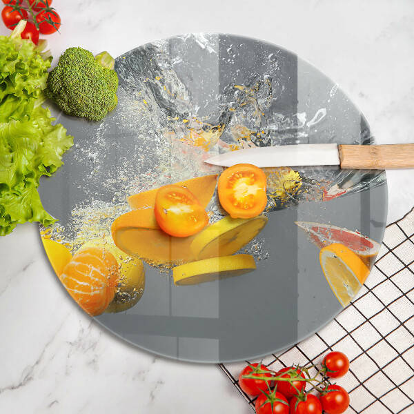 Protection plaque induction Citrons dans l'eau