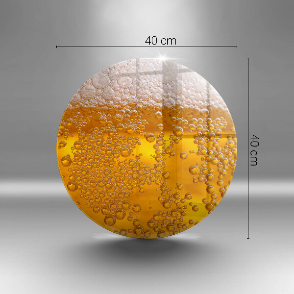 Protection plaque induction Boire de la mousse de bière