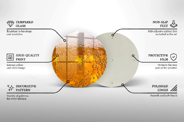 Protection plaque induction Boire de la mousse de bière